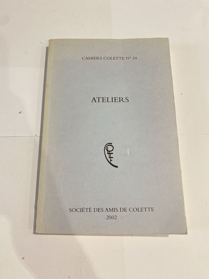 Sans mention d'auteur. Cahiers colette Ateliers. Édité à Paris, chez société des...
