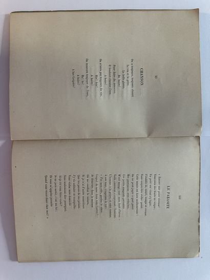 Nadaud, Gustave. Solfège, poétique et musical. Published in Paris by Hachette, no...