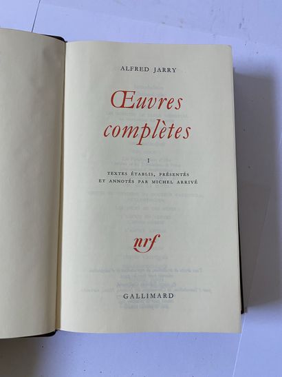 Alfred, Jarry. Oeuvres complétes. Édité à Paris, chez Gallimard en 1972. De format...