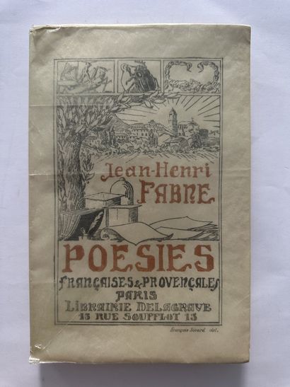 Jean-Henri, Fabre. Poesies francaises & provensales. Published in Paris by Idelagrave...