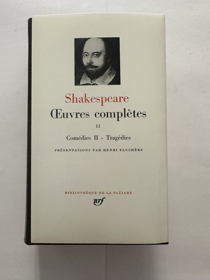 Shakespeare Oeuvres complètes. Édité à Paris, chez Gallimard en 1959. De format in-12....