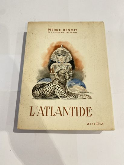 Benoit, Pierre. L'atlantide. Édité à Paris, chez Athena en 1946. De format in-12....