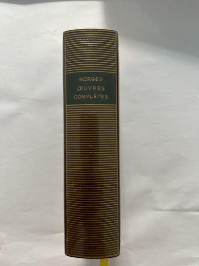 Borges. Oeuvres complètes. Édité à Paris, chez Gallimard en 1993. De format in-12....