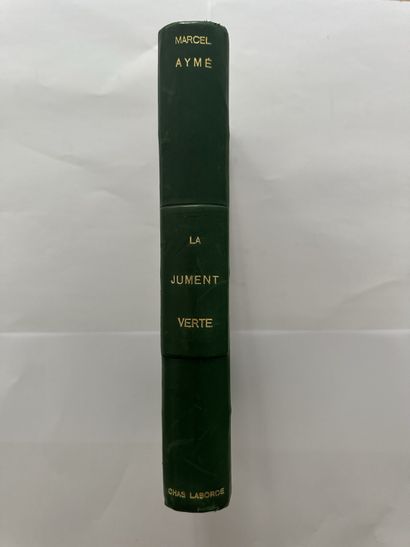 Aymé, Marcel. Le jument verte. Published in Paris by Gallimard, no date given. In-8...