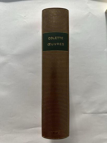 Colette. Oeuvres. Édité à Paris, chez Gallimard en 2001. De format in-12. Cuir de...