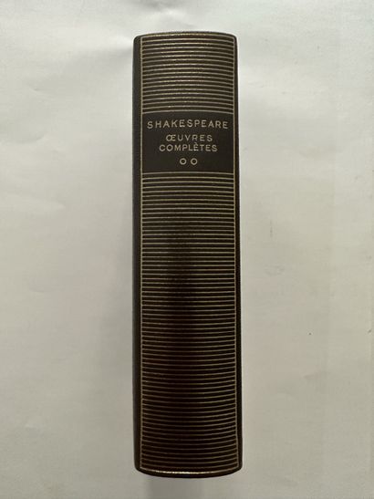 Shakespeare Oeuvres complètes. Édité à Paris, chez Gallimard en 1959. De format in-12....