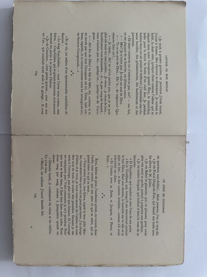 Daudet, Alphonse. Lettres de mon moulin. Published in Paris by F. Ferroud in 1937....