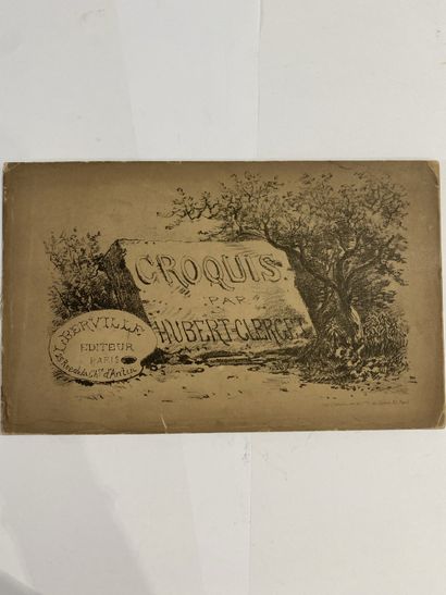 Clerget, Hubert Croquis. Edité à Paris, chez Léon Berville en 1833. De format in-12....