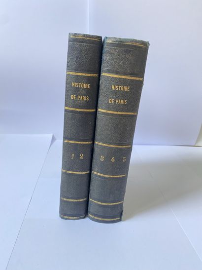 Dulaure. Histoire de paris. Édité à Paris, chez H.Boisgard en 1856. 2 tomes de format...