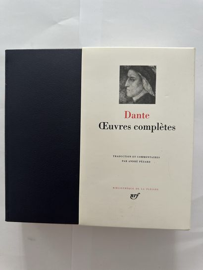 Dante. Complete works. Published in Paris by Gallimard in 2003. Format in-12. Bound...