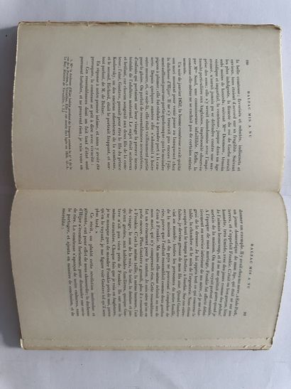 Léger, Charles. Balzac mis à nu. Published in Paris by C.Gaillandre in 1928. Format...