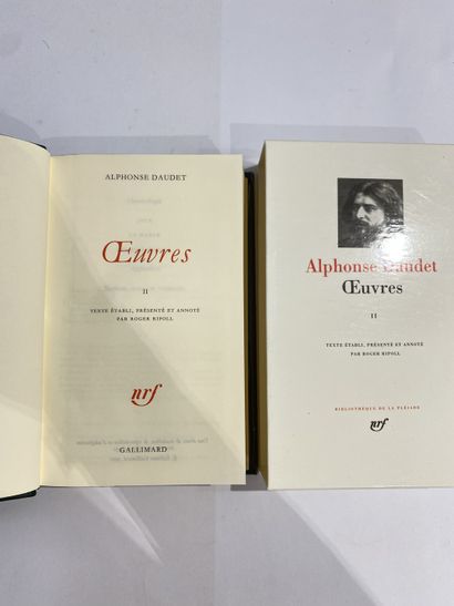 Daudet, Alphonse. Oeuvres. Édité à Paris, chez Gallimard en 1990. De format in-12....