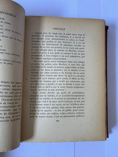 J. Calvet. Les types universels dans la littérature francaise. Édité à Paris, chez...