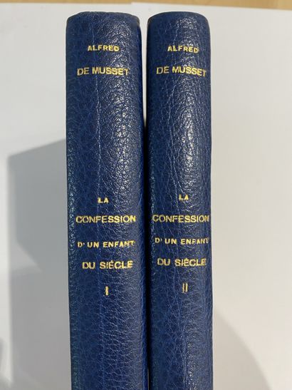 Musset, Alfred de. La confession d'un enfant du siecle. Published in Monte-Carlo...