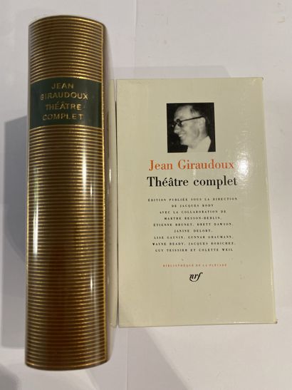 Giraudoux, Jean. Complete theater. Published in Paris by Gallimard in 1982. Format...