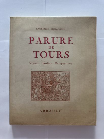 Laurence Berluchon. Parure de tours. Édité à Paris, chez Arrault en 1949. De format...