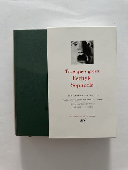 Dreyfus, Raphael. Tragiques grecs Eschyle Sophocle. Édité à Paris, chez Gallimard...