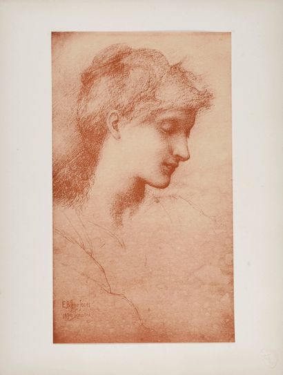 Edward Burne-Jones (1833-1898) Beauté, 1897

Lithographie sur papier vélin.
Signée...