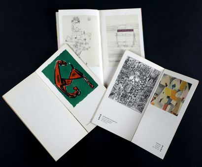Lot de 12 livres (Wassily Kandinsky, Henri Matisse, Antonio Tapies…) Ensemble de...