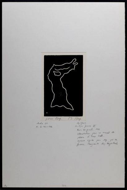 Jean (Hans) Arp (1886-1966) Multiple Femme VI, 1956

Impression de gravure sur bois...