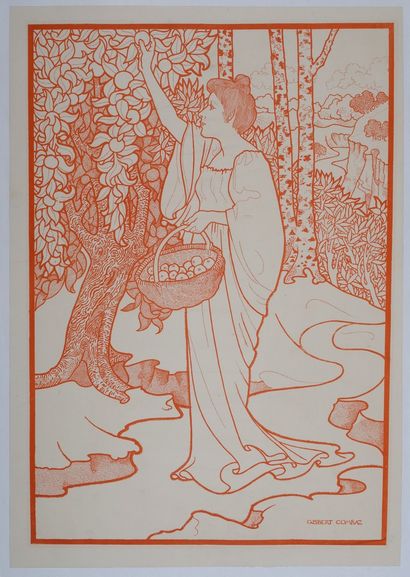 Gisbert Combaz (1869-1941) La libre Esthétique, 1901

Affiche lithographique sur...