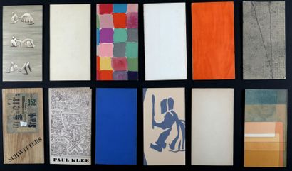 Lot de 12 livres (Wassily Kandinsky, Henri Matisse, Antonio Tapies…) Ensemble de...