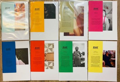 Collectif "Zine Collection [8 volumes]. Editions Bessard, 2013/2015. Édition limitée,...