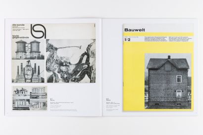 Becher Bernd & Hilla Printed Matter 1964-2013 - ephemera, catalogs and monographic...