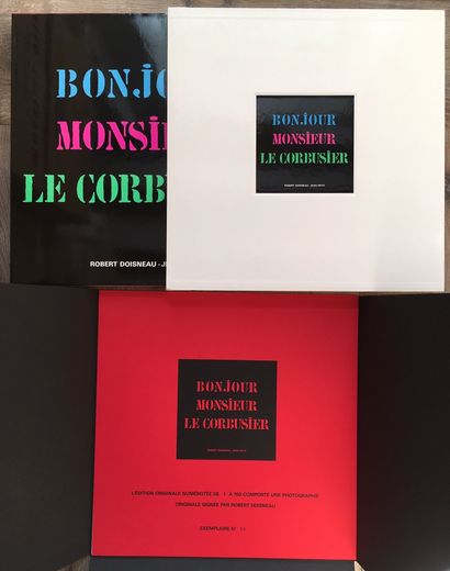 Doisneau Robert Bonjour Monsieur Le Corbusier. Hans Grieshaber, Zurich 1988. Edition...