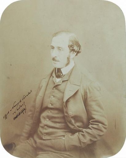 NADAR (Gaspard-Félix Tournachon, dit) 1820-1910 Portrait de Lucien Anatole Prévost-Paradol...