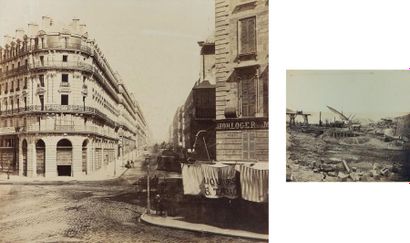 ADOLPHE TERRIS 1820-1900 «Album photographique 1864 des Grands Travaux de Marseille»:...