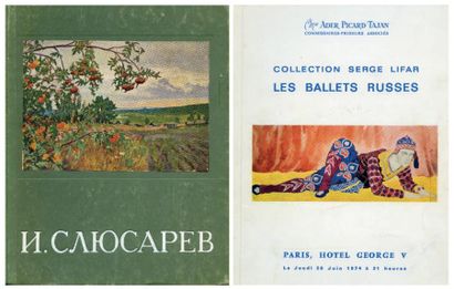 null (ART RUSSE) Lot de catalogues de ventes publiques de 1978 à nos jours, Sotheby's...