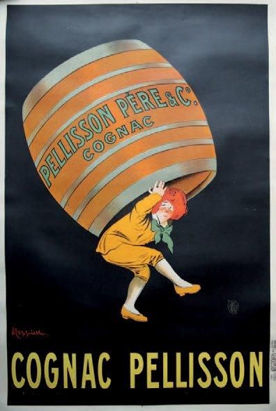 CAPPIELLO LEONETTO (1875-1942) COGNAC PELLISSON, Cognac. 1907 Imprimerie et Publicité...