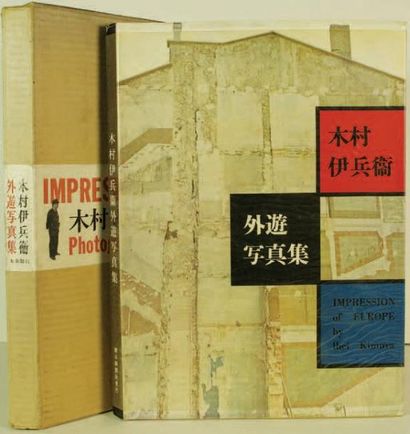 IHEI KIMURA IMPRESSION OF EUROPE Asahi Shimbun Publishing, 1955, non paginé. Relié...