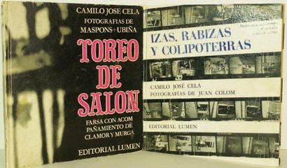 ÉDITIONS LUMEN 2 VOLUMES - IZAS, RABIZAS Y COLIPOTERRAS, JUAN COLOM, 1964 - TOREO...