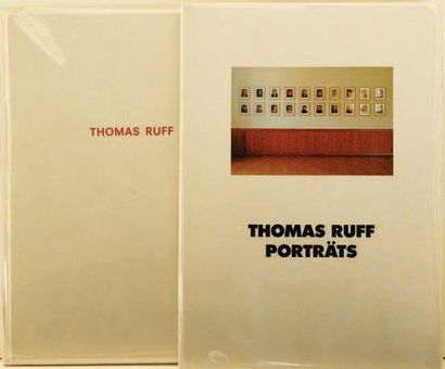 Thomas Ruff 2 VOLUMES - BONNER KUNSTVEREIN, 1991. - PORTRÄTS, 1988. Très bon éta...