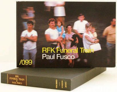 PAUL FUSCO RFK FUNERAL TRAIN Magnum Photos London and The Photographer's Gallery,...