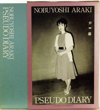 Nobuyoshi ARAKI PSEUDO DIARY Byakuya shobo, 1980, non paginé. Broché, avec emboîtage....