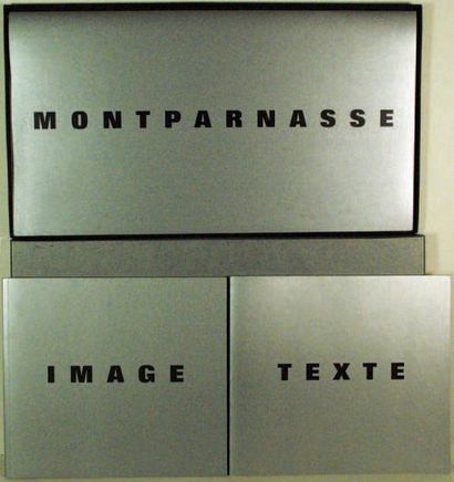 ANDREAS GURSKY MONTPARNASSE Portikus, 1995, 72 pages. 2 livres brochés avec une photographie...