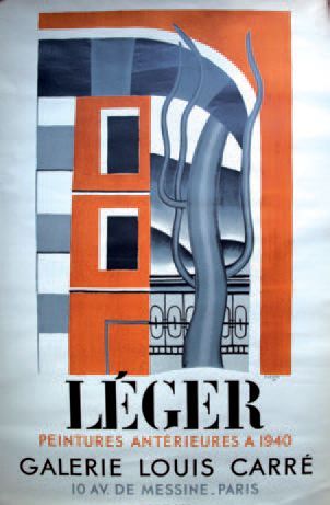 LÉGER Fernand (1881-1955) LES PEINTURES ANTÉRIEURES À1940 - Galerie Louis Carré,Paris....