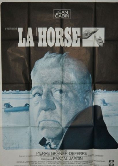JEAN GABIN (2 affiches) LE BARON DE L’ ÉCLUSE. Film de Jean Delannoy avec Micheline...