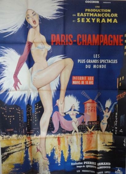 null PARIS-CHAMPAGNE. Réalisation Pierre Armand. 1964 Ets Saint- Martin (offset)...