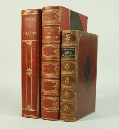null Lamartine Histoire de la restauration 7 volumes / Théatre de Molière 1880 dessins...