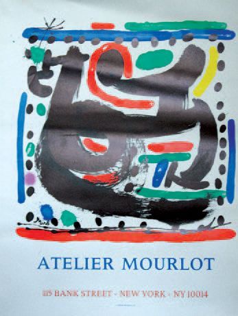 MIRO Joan 
ATELIER MOURLOT. NEW YORK. 1967
Atelier Mourlot Ltd (copyright) - 72 x...