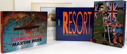 Martin Parr 4 VOLUMES - THE LAST RESORT, Dewi Lewis Publishing, 2002. Relié, très...
