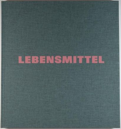 MICHAEL SCHMIDT LEBENSMITTEL Snoeck, Cologne 2012, 264 pages. Relié avec étui, très...