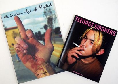 ED TEMPLETON 2 VOLUMES - TEENAGE SMOKERS, Alleged Press, 1999. Broché, bon état (petites...