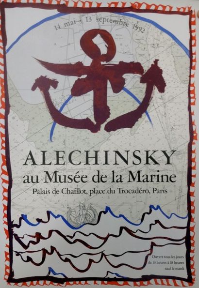 ALECHINSKY Pierre (né en1927) ALECHINSKY Pierre (né en1927)ALECHINSKY AU MUSÉE DE...