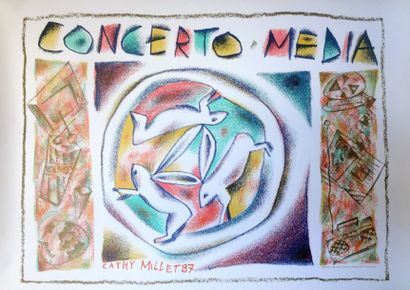MILLET Cathy MILLET CathyCONCERTO-MEDIA.1987 W.M Edition, Paris (copyright) - 70...