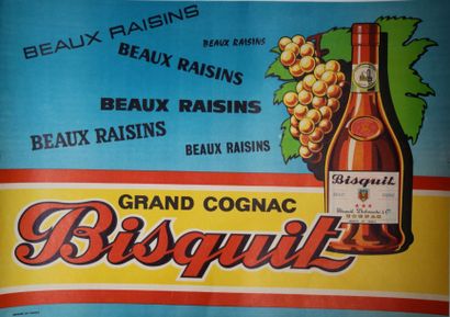 ANONYME ANONYME BISQUIT GRAND COGNAC.”BEAUX RAISINS” Imp.Ricard, Marseille - 54 x...
